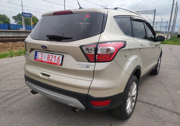 Ford Escape cena 67700 przebieg: 130000, rok produkcji 2017 z Borek Wielkopolski małe 301